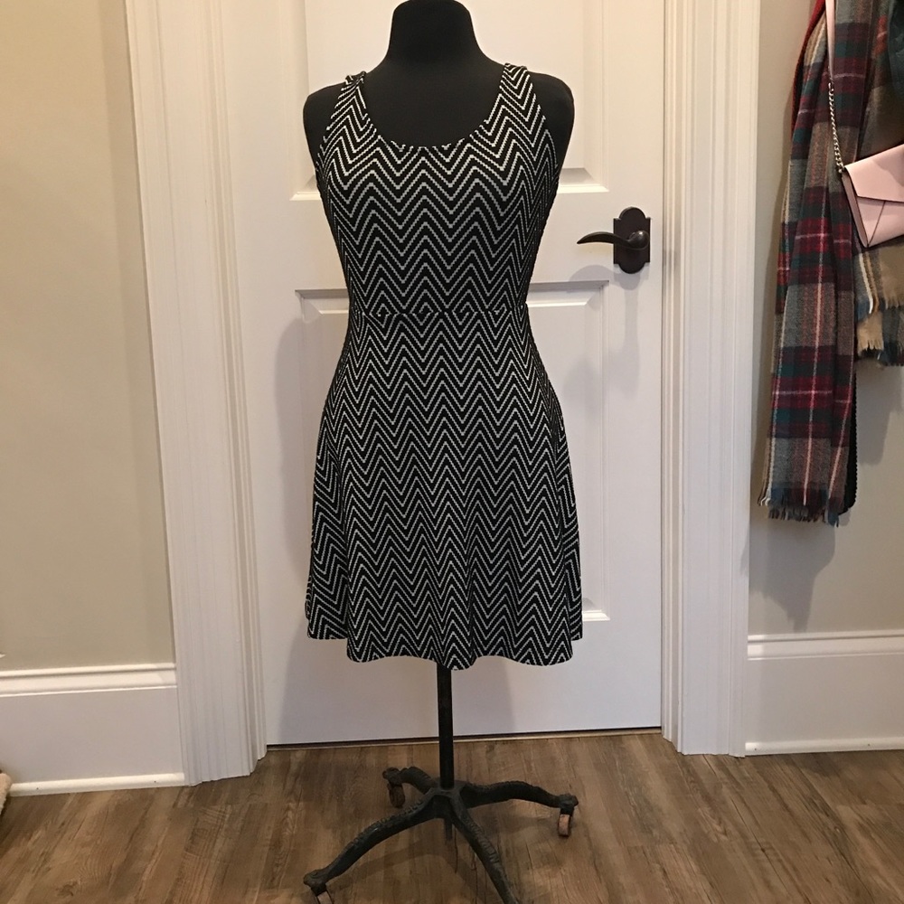 Black and White Sundress